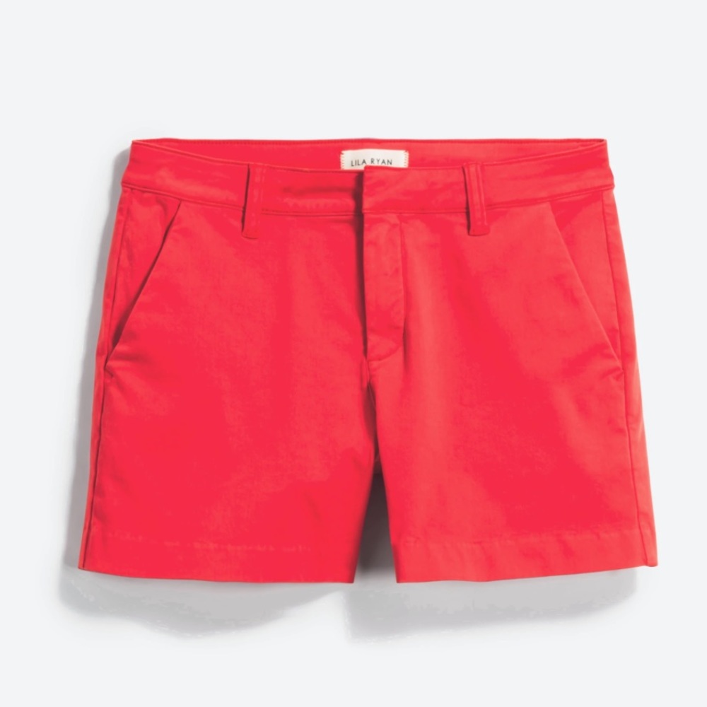 NWT Lila Ryan Red Shorts Size 4